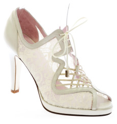 Anabel zapato botín de novia