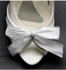 A_118 Lazo de raso: adornos para zapatos, shoe clip, broche para zapatos