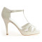 zapatos de novia: blanco roto, emilia, weddign shoes: light ivory